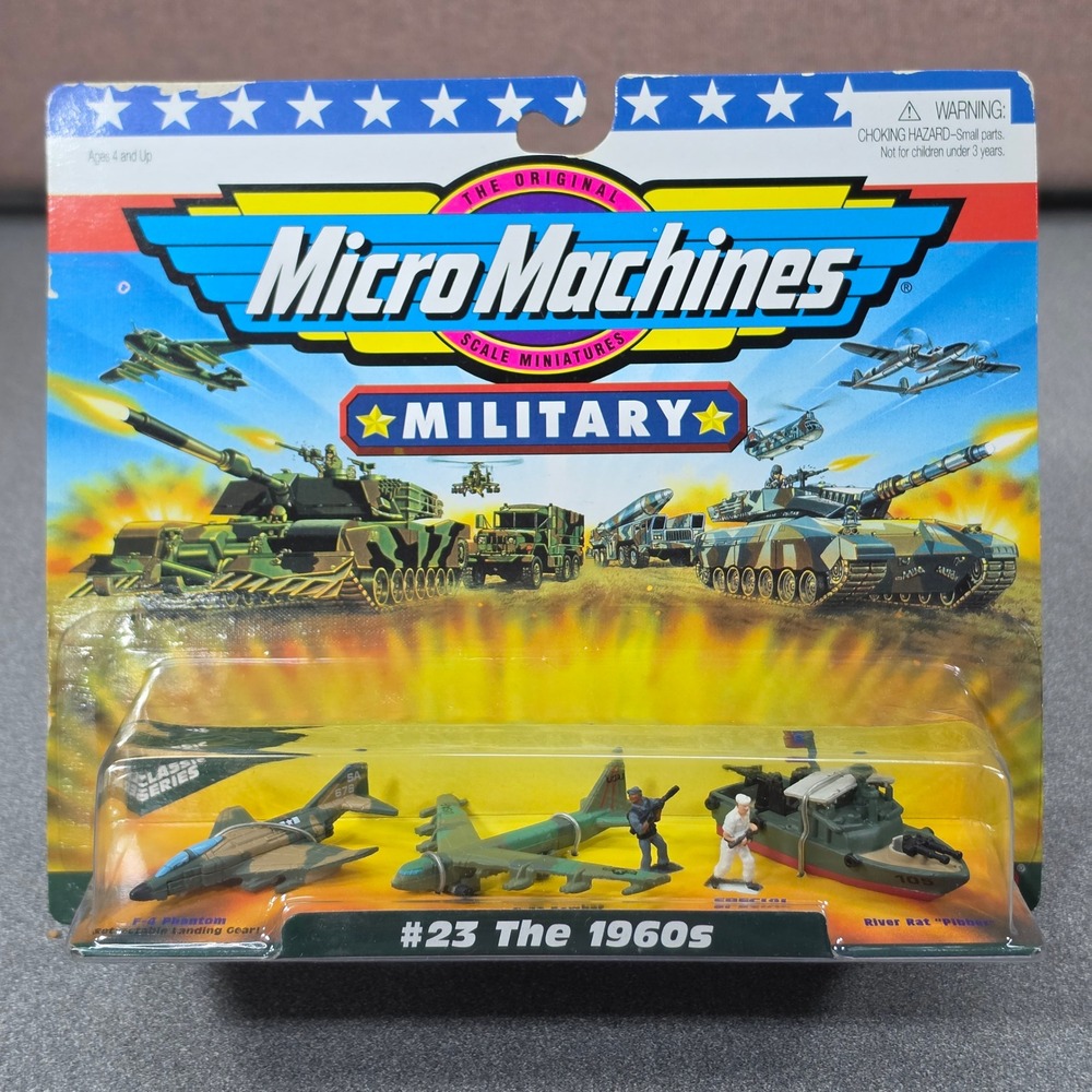 Micro Machines Military #23 The 1960s Set NIB Green Camo New Classic Series